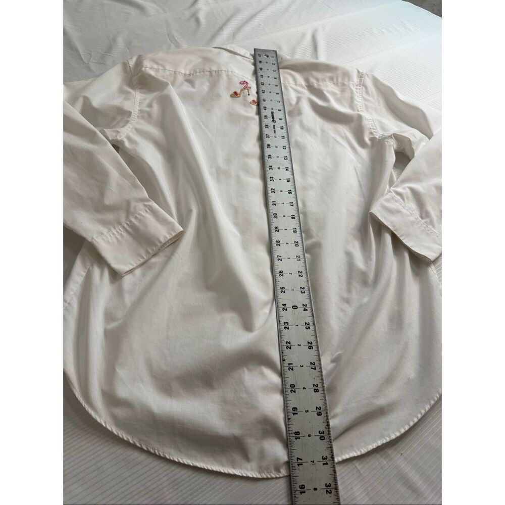Tia 90s Vintage Women’s High Heel Button Up Shirt Size Large - Picture 11 of 11